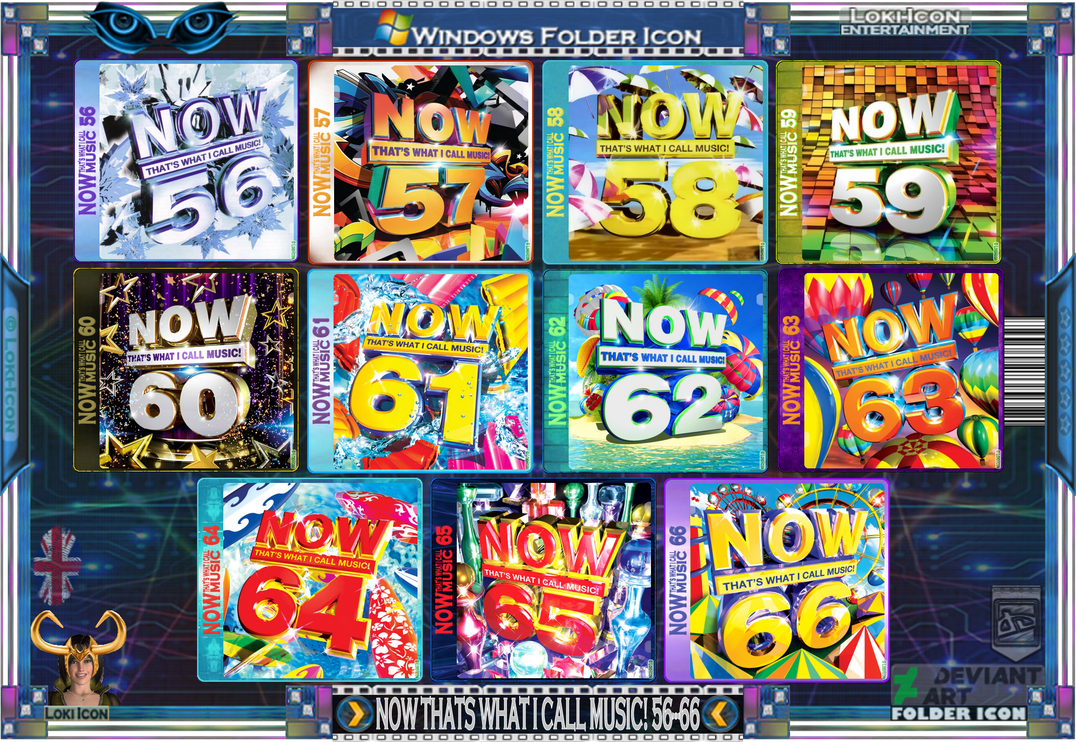 Now Thats What I Call Music! 56 to 66 by Loki-Icon on DeviantArt