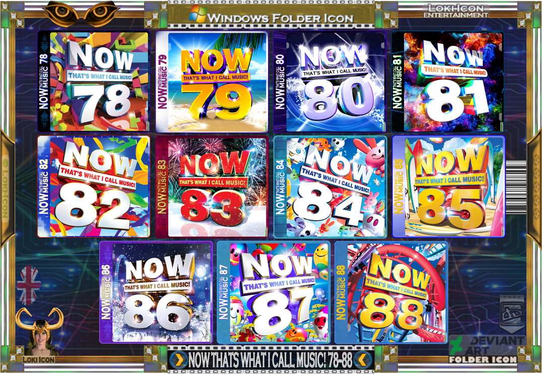 Now Thats What I Call Music! 78 to 88 by Loki-Icon on DeviantArt