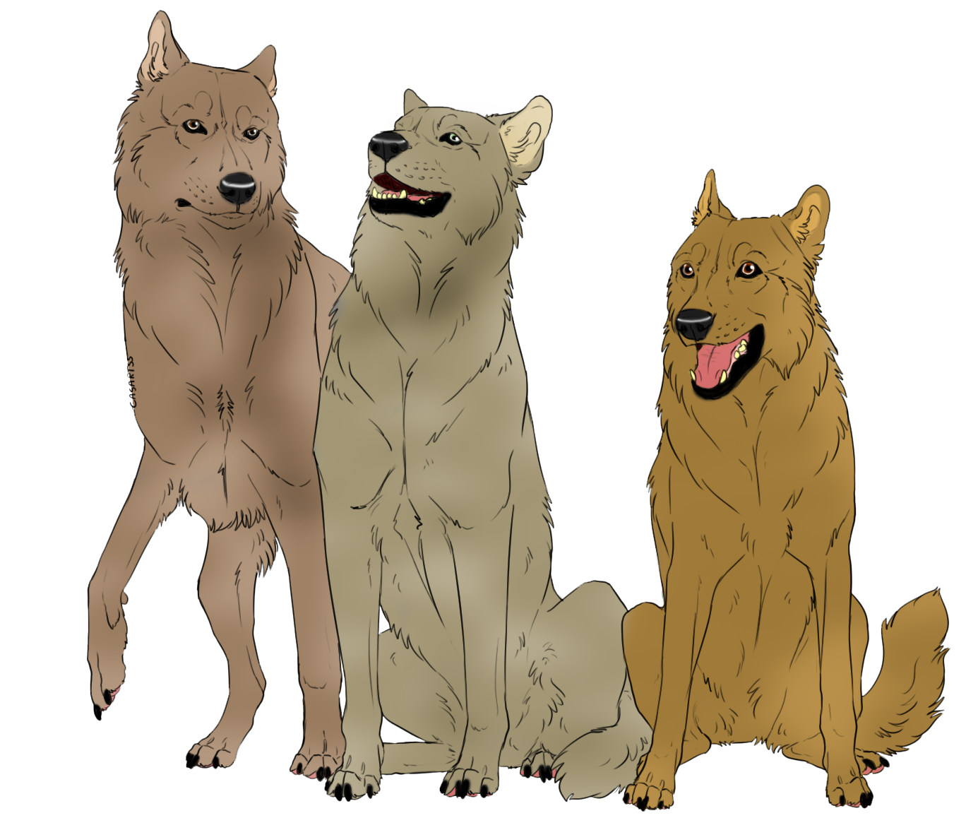 Three Siblings by PittheKidIcarus on DeviantArt