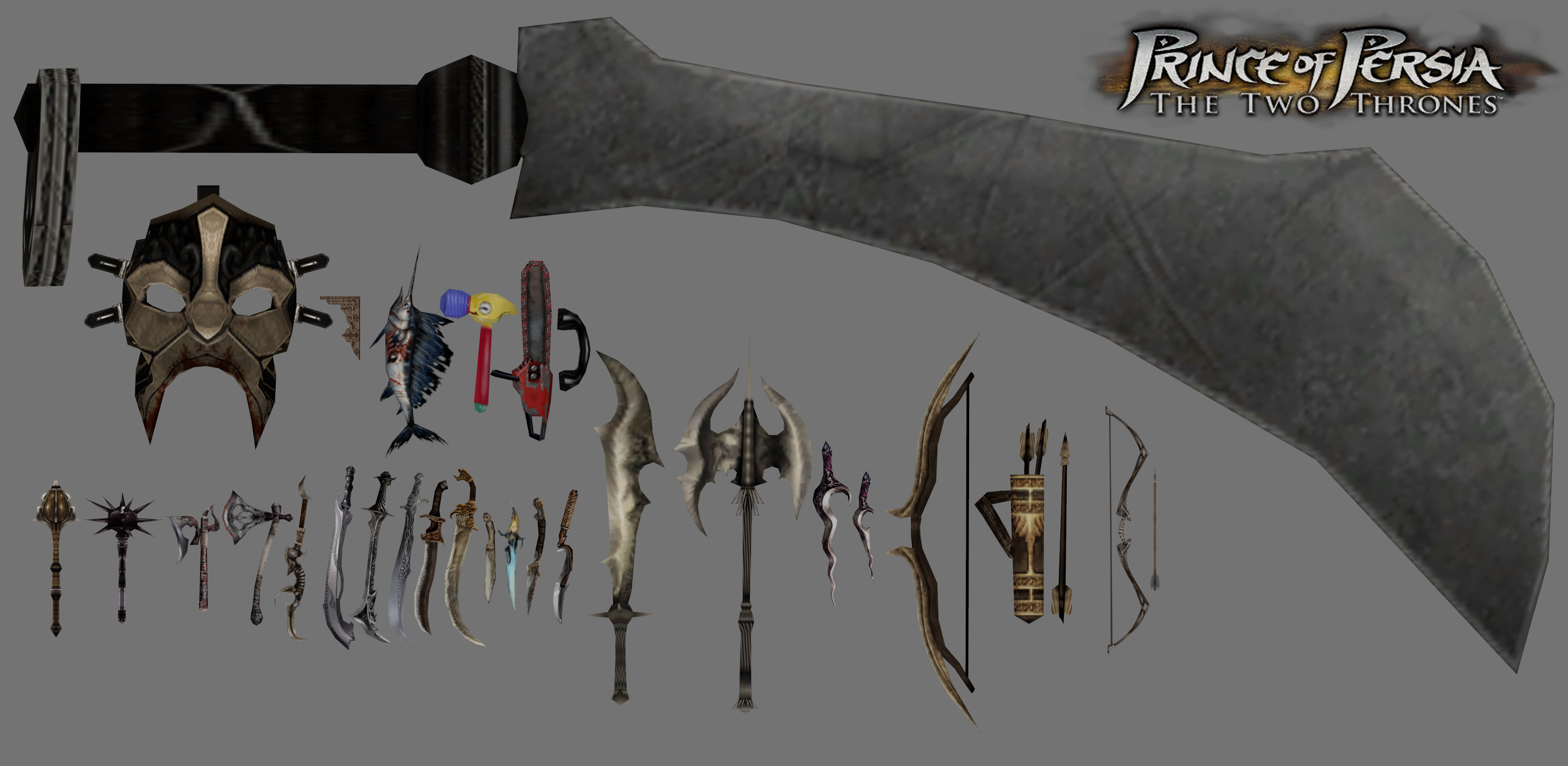 Prince of Persia: The Two Thrones (Weapons) by Maxdemon6 on DeviantArt