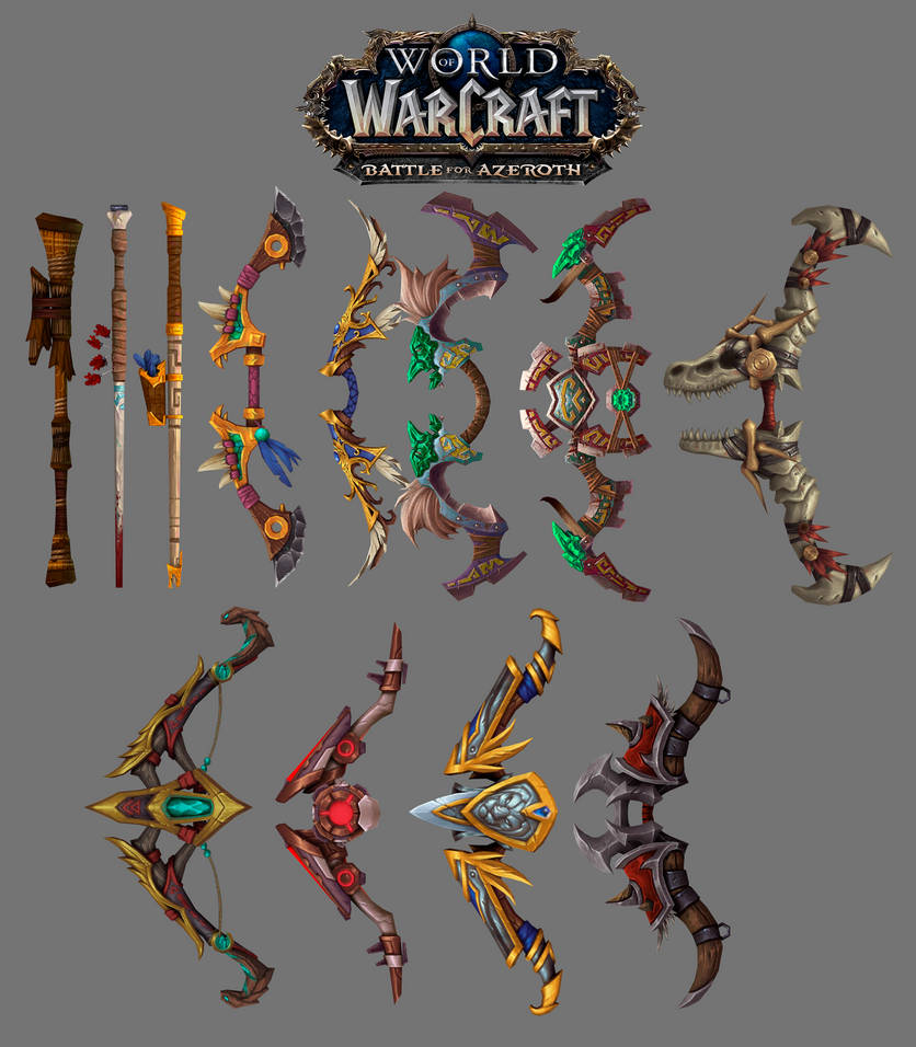 Battle for Azeroth (Weapon Bows) by Maxdemon6 on DeviantArt