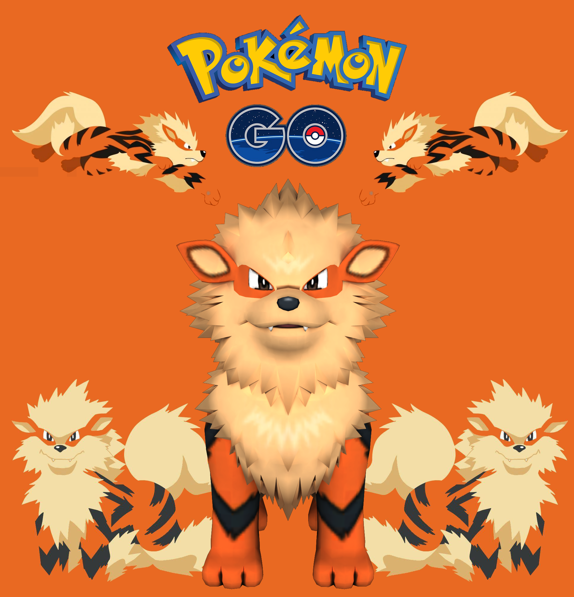 Pokemon Go Arcanine By Maxdemon6 On Deviantart