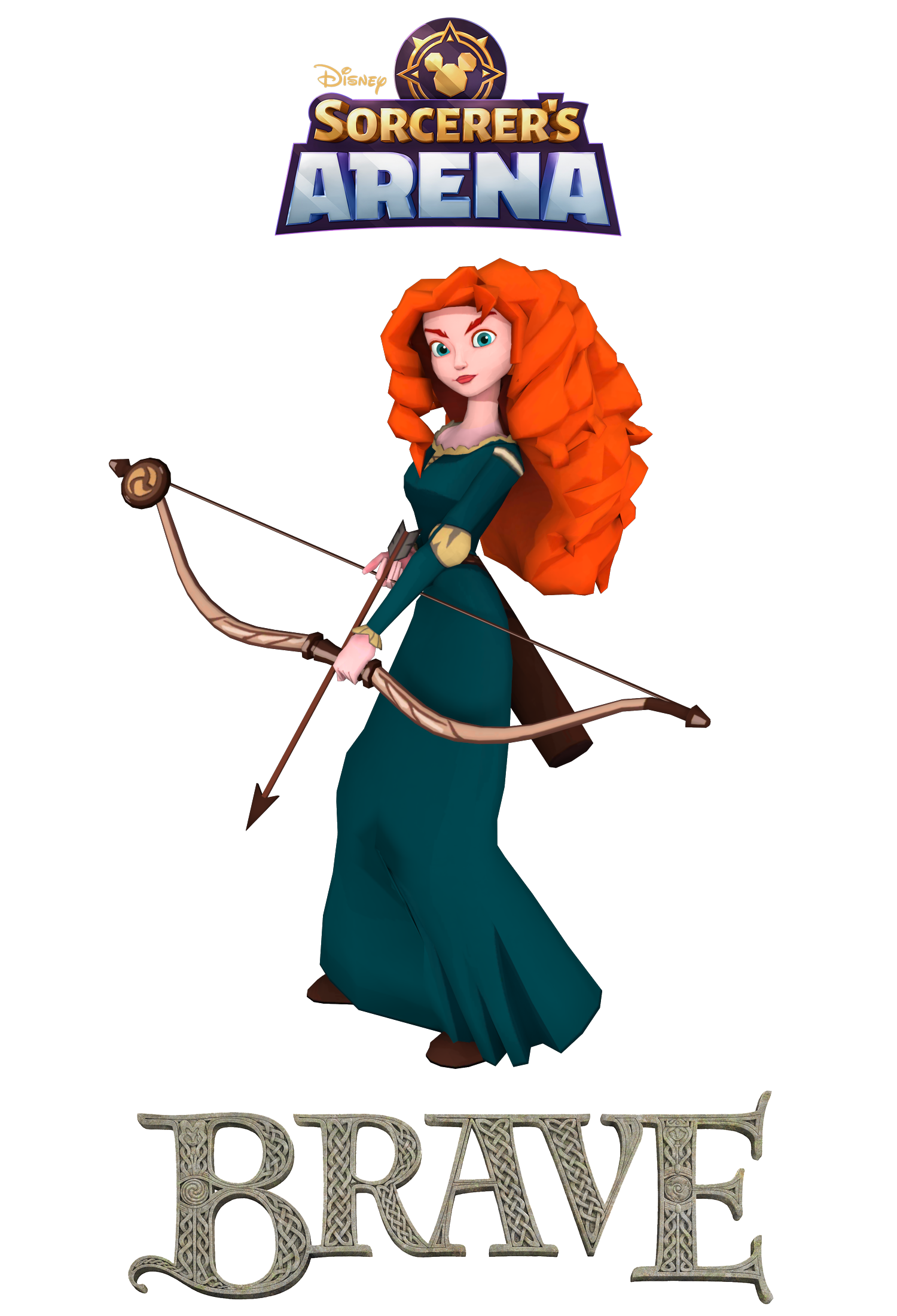 Disney Sorcerer's Arena Merida by Maxdemon6 on DeviantArt