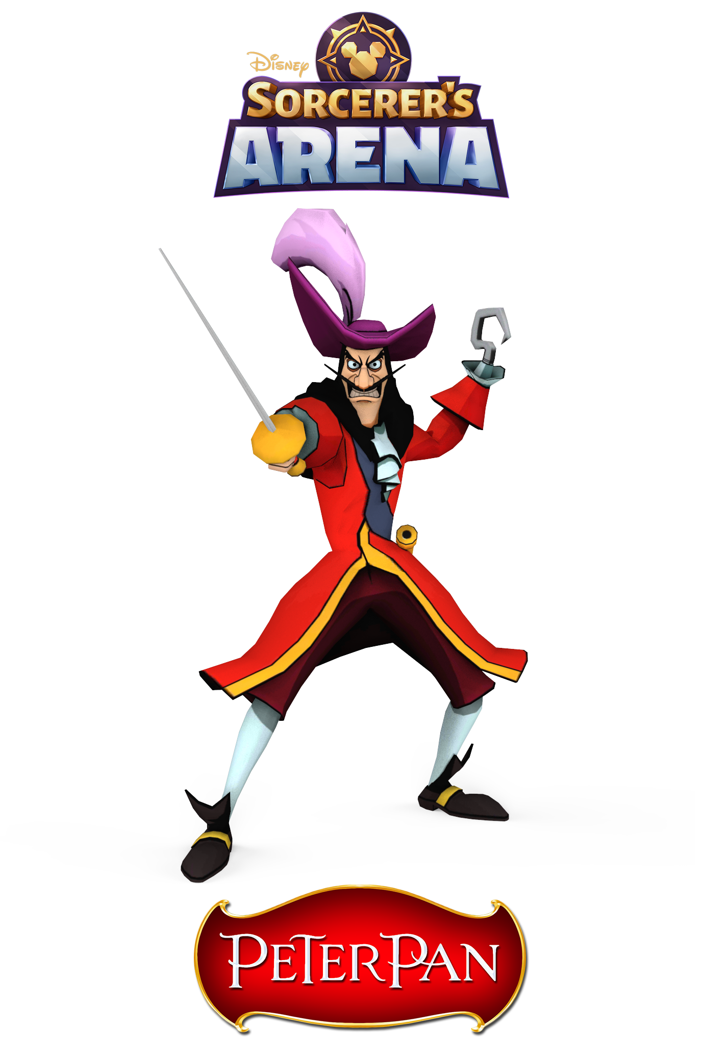 Disney Sorcerer's Arena: Captain Hook by Maxdemon6 on DeviantArt