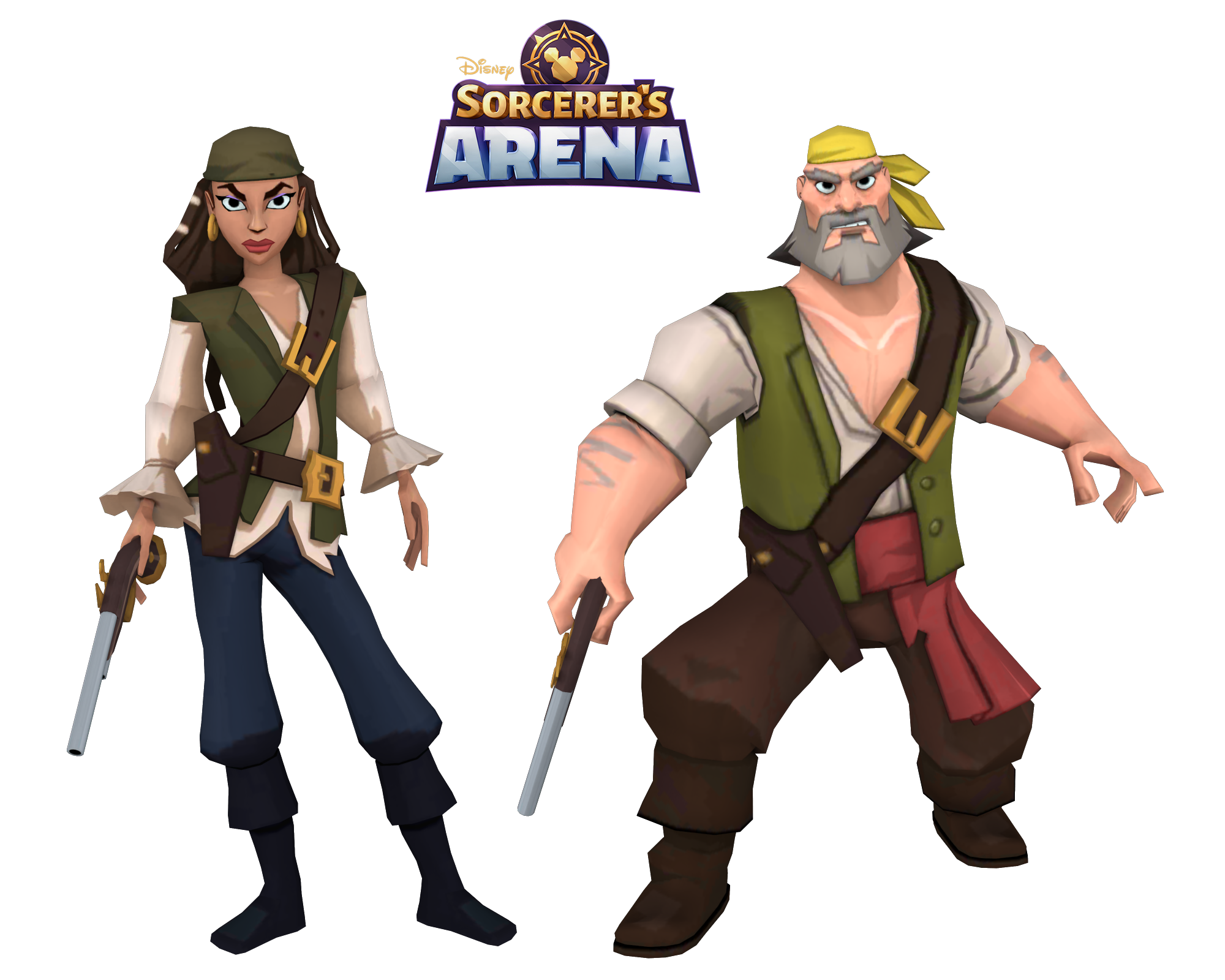 Disney Sorcerer's Arena Captain Jack's Crew by Maxdemon6 on DeviantArt