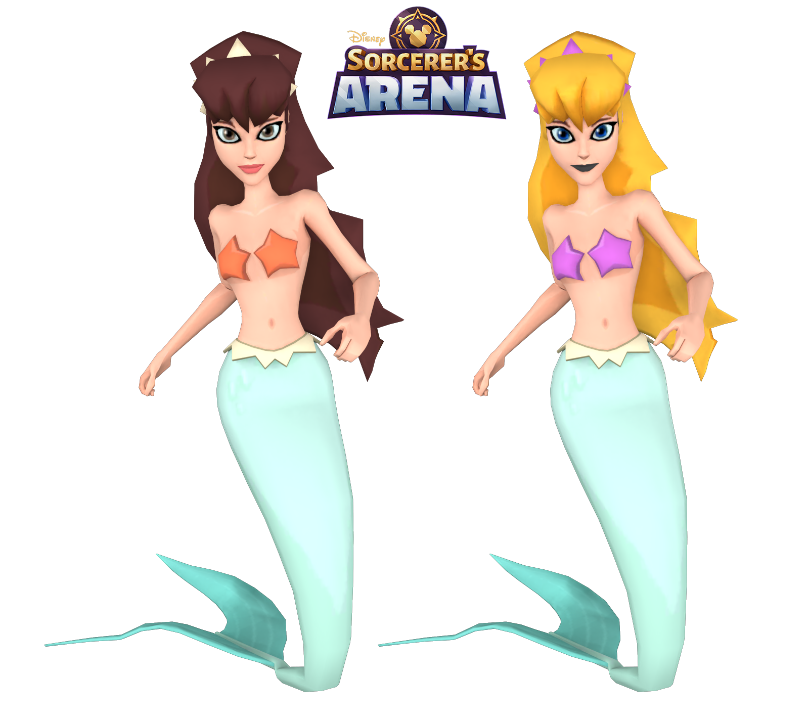 Disney Sorcerer's Arena Mermaids by Maxdemon6 on DeviantArt