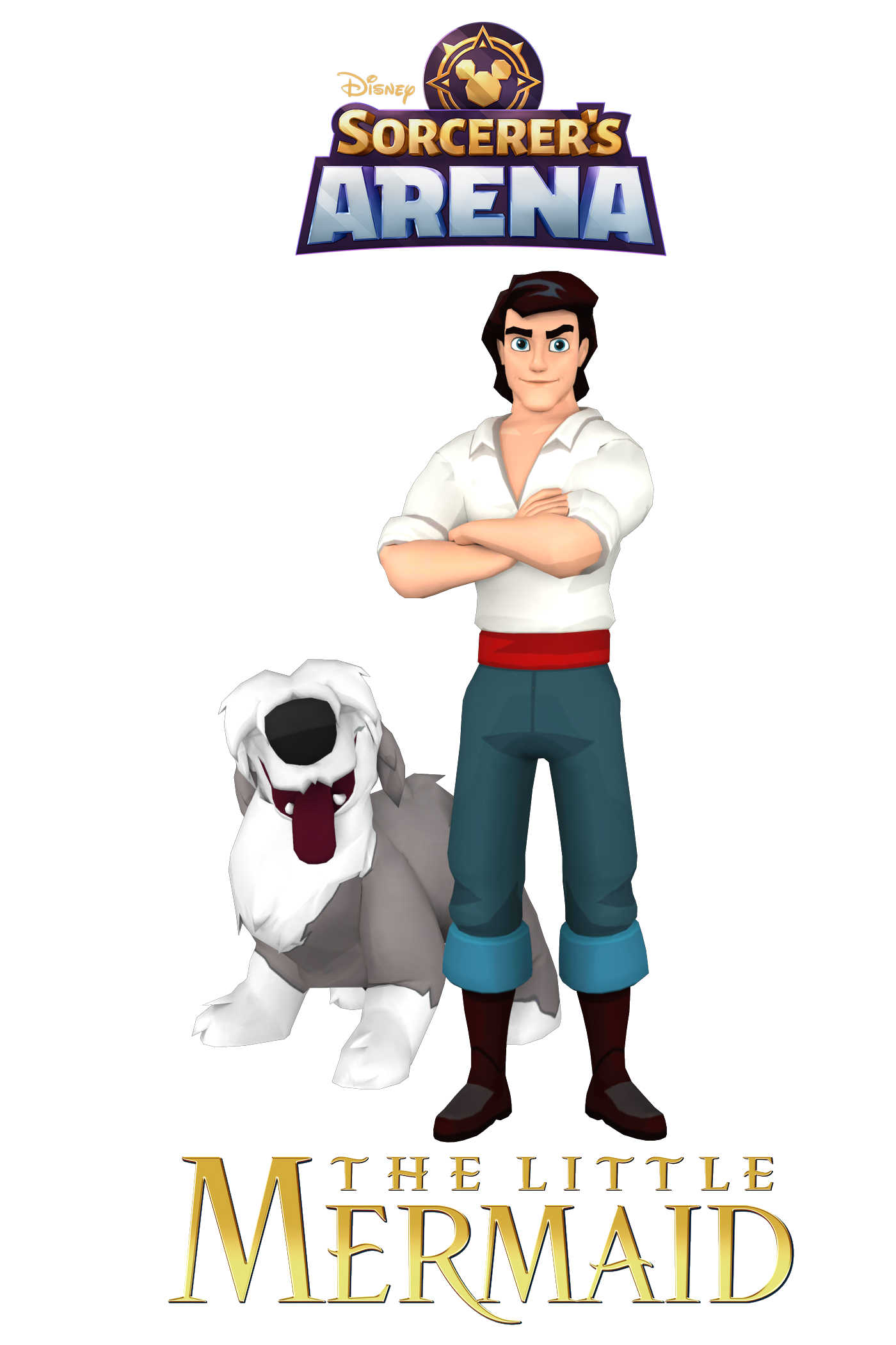 Disney Sorcerer's Arena Prince Eric by Maxdemon6 on DeviantArt