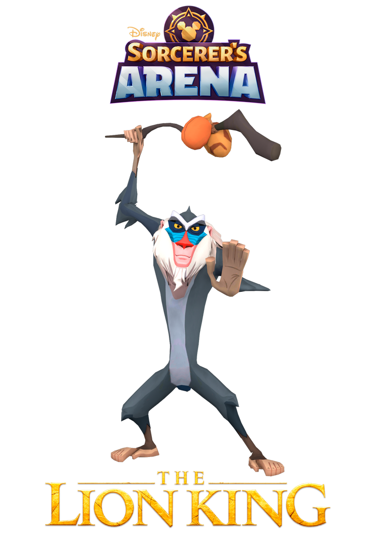Disney Sorcerer's Arena Rafiki by Maxdemon6 on DeviantArt