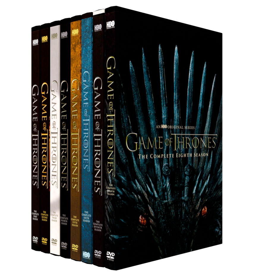 Game of Thrones DVD Collection by Maxdemon6 on DeviantArt