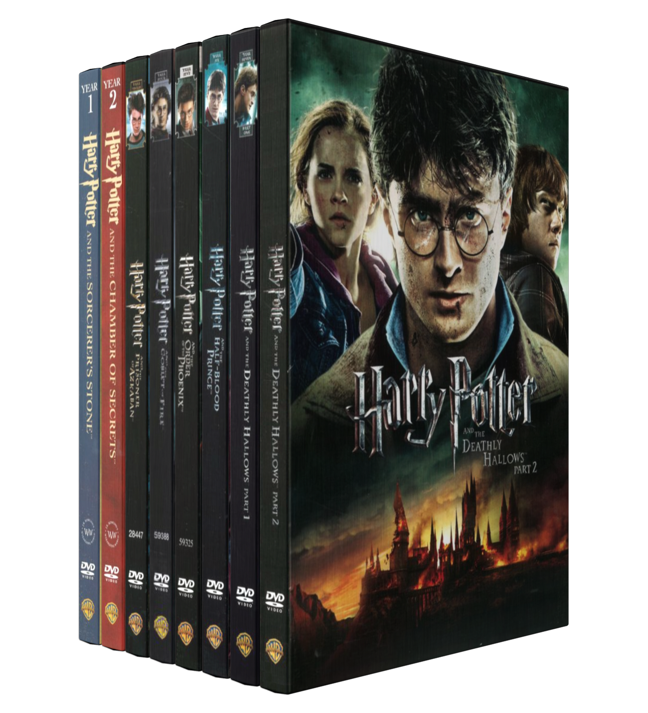 Harry Potter DVD Collection by Maxdemon6 on DeviantArt