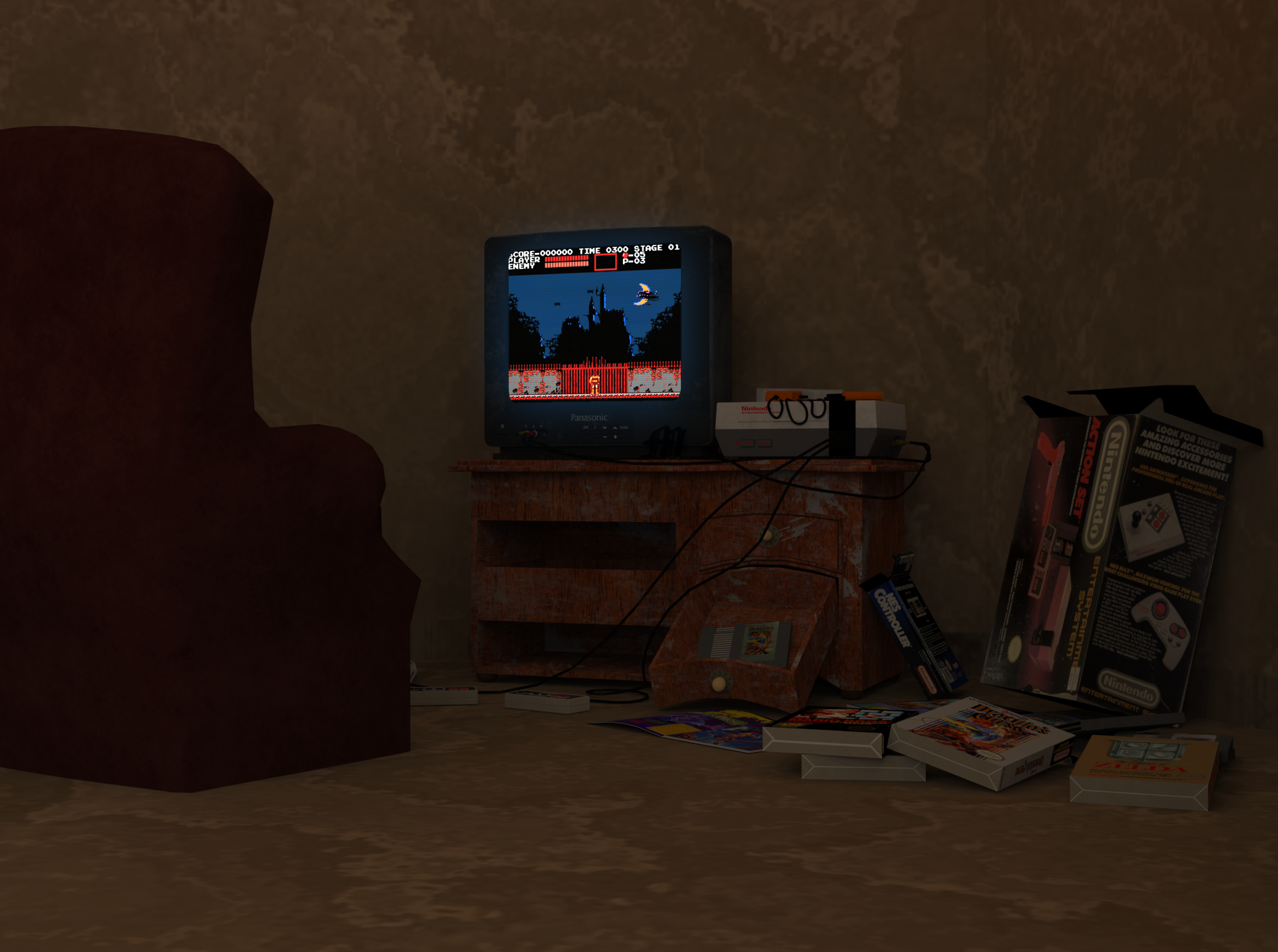 Room Entertainment by Maxdemon6 on DeviantArt