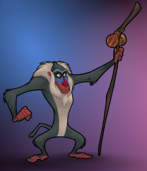 Evil Rafiki Rafiki by Maxdemon6 on DeviantArt