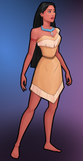 Pocahontas by Maxdemon6 on DeviantArt