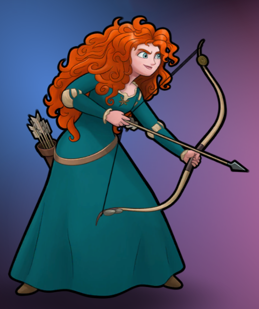 Merida by Maxdemon6 on DeviantArt