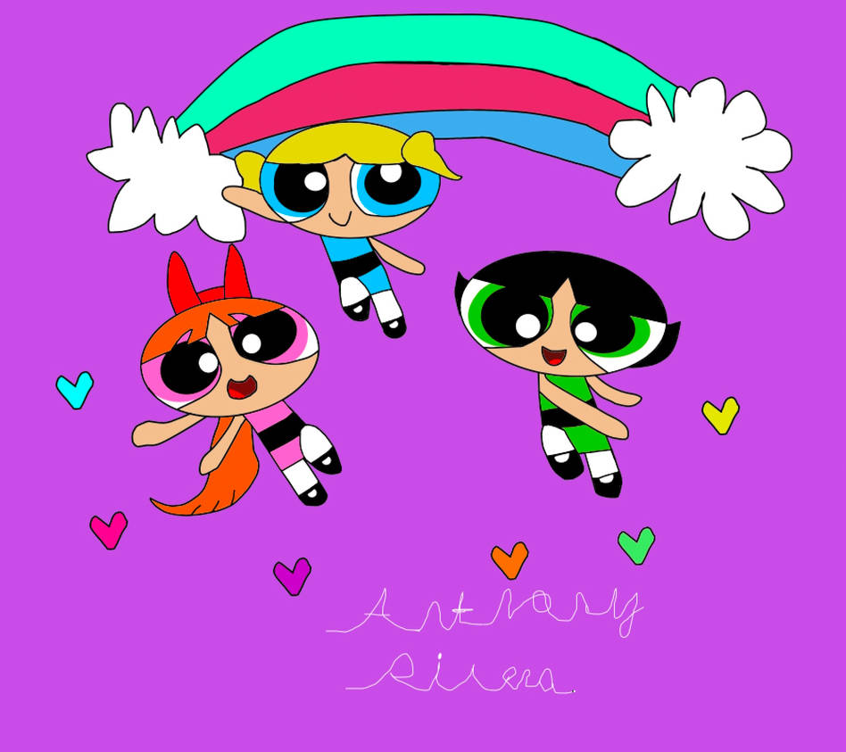 Ppg Rainbow Raspberry PPG Rainbow (Pilot drawing) by anthonyrivera5131 on DeviantArt