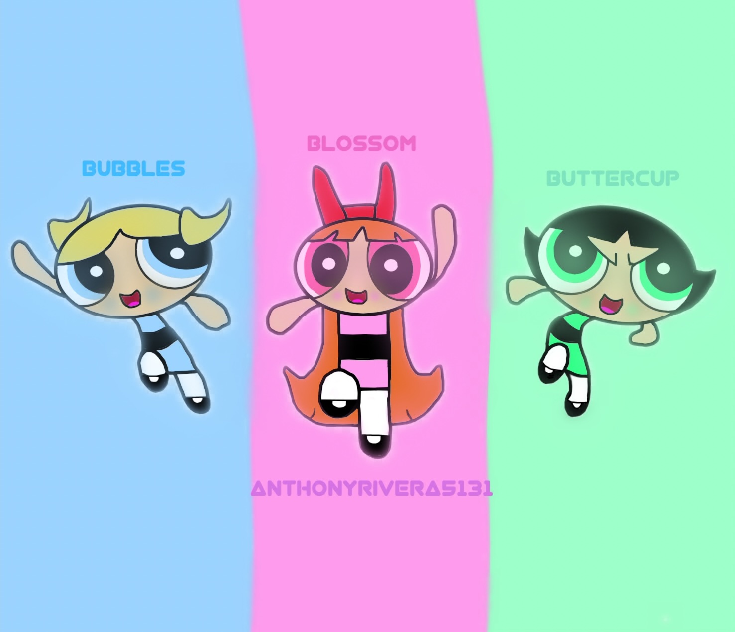 The Powerpuff Girls by anthonyrivera5131 on DeviantArt