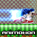 Real Sonic running