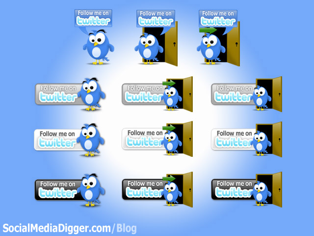Twitter Button Pack