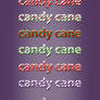 Candy Cane Font Styles