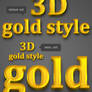 3D Gold Style by Kamarashev