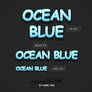 3D Ocean Blue Style by Kamarashev