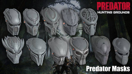 Predator: Hunting Grounds - Predator Masks