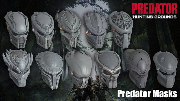 Predator: Hunting Grounds - Predator Masks