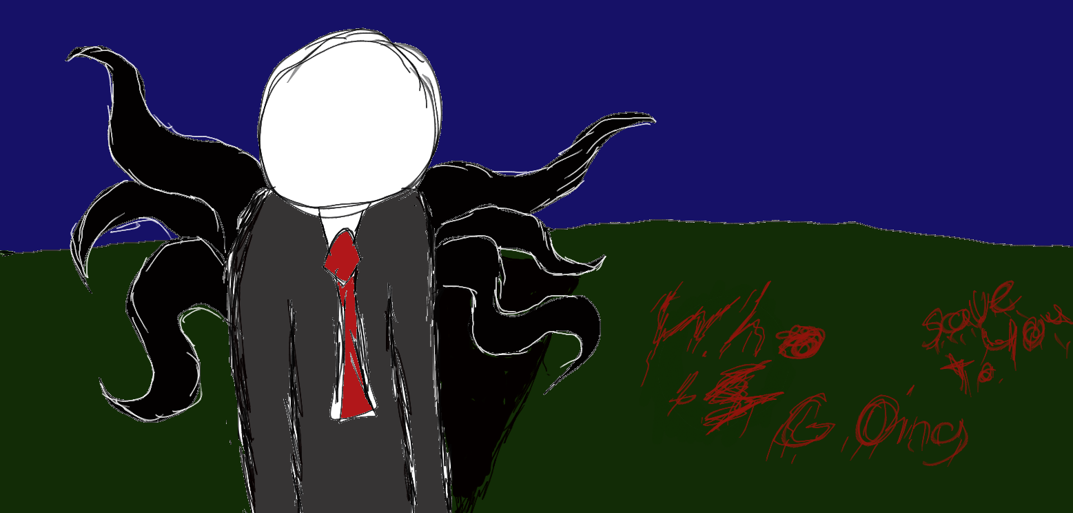 the slender man by ninja-fro-yo on DeviantArt