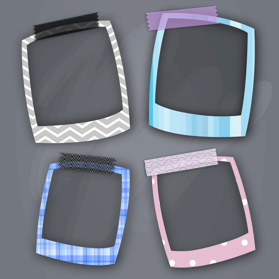 Polaroid Photo frames by alexcore123 on DeviantArt