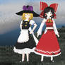 VRoid Reimu and marisa Release