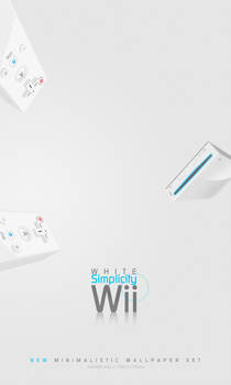 Wii White Simplicity Wall Set