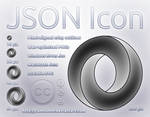 JSON Icon by CamiloMM