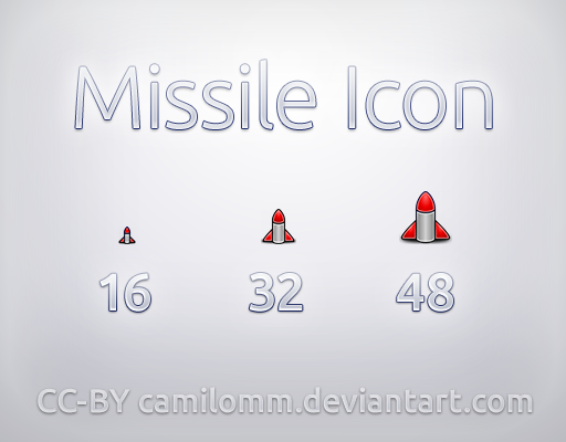Missile Icon by CamiloMM
