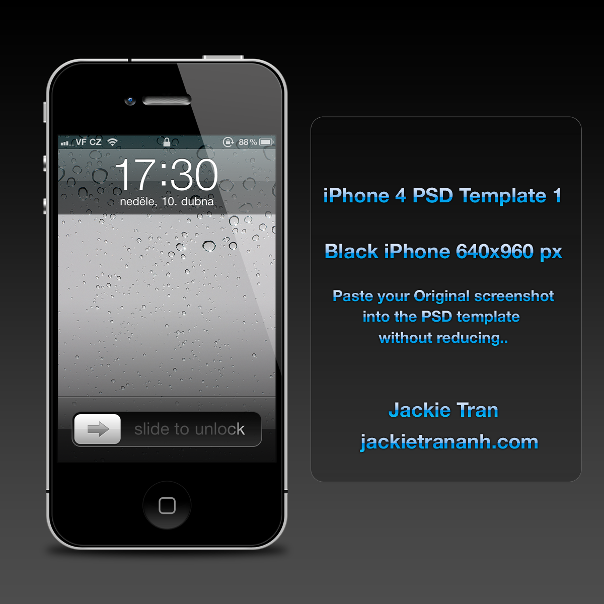 iPhone 4 Template v.1