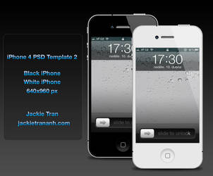 iPhone 4 Template v.2 by JackieTran