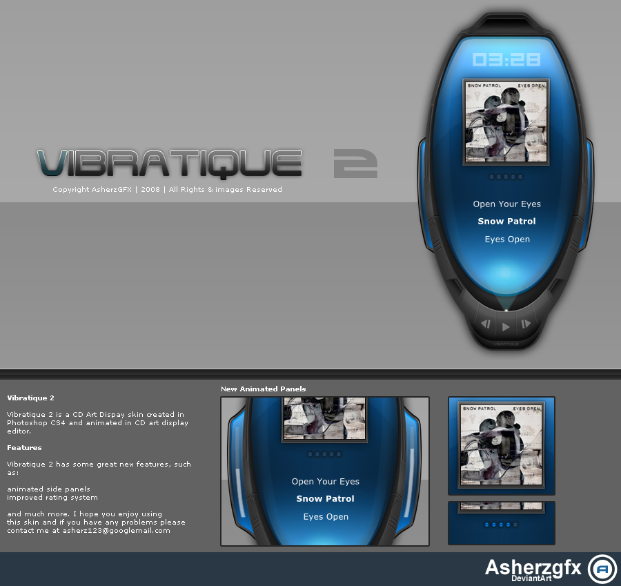 Vibratique 2.0 - CAD skin