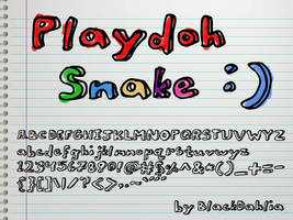 Playdoh Snake