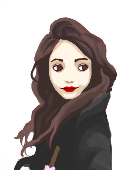WIP Portrait by mintminette on DeviantArt