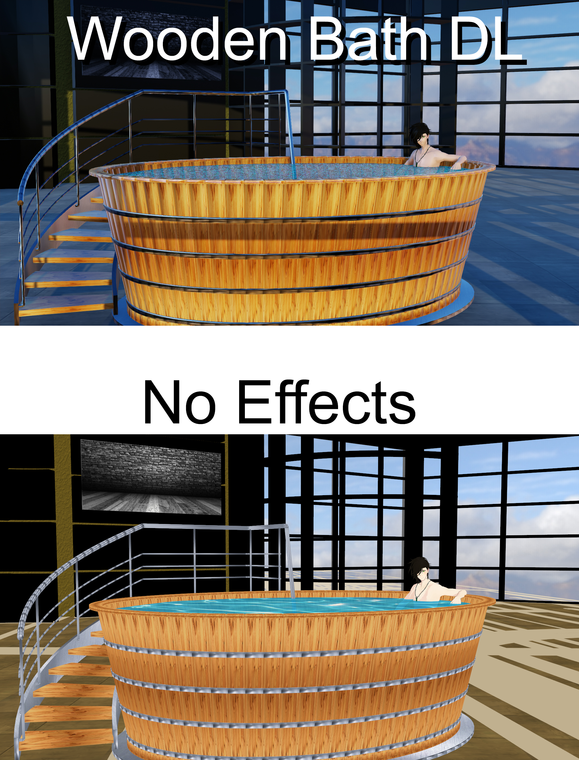 Wooden Bath DL by Tsuna178 on DeviantArt