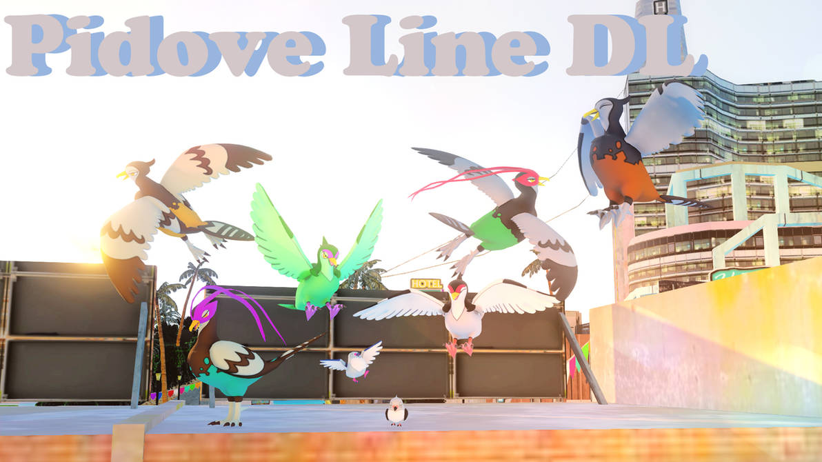 Pidove line DL by Tsuna178