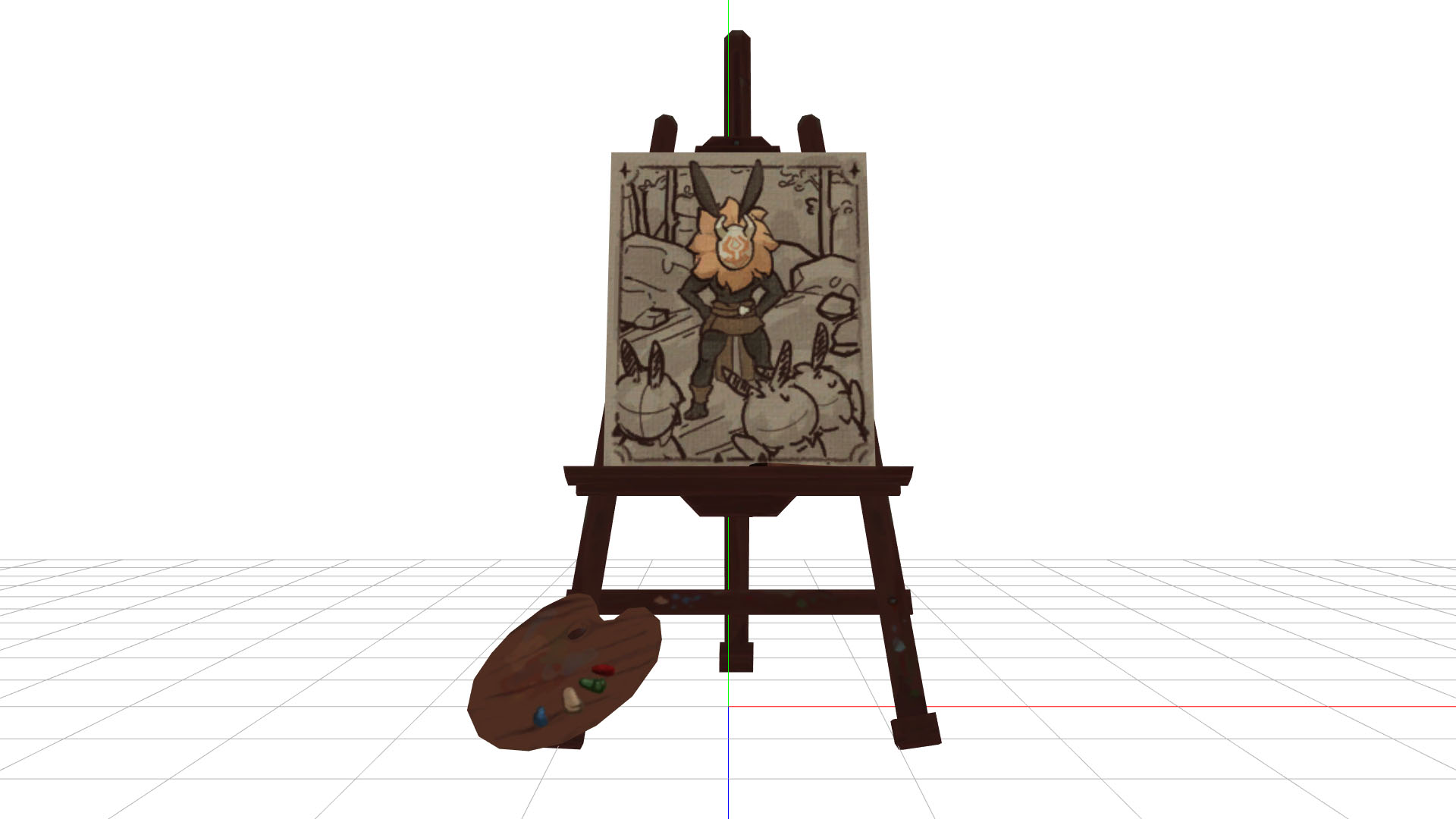 Albedo Easel DL by Tsuna178 on DeviantArt
