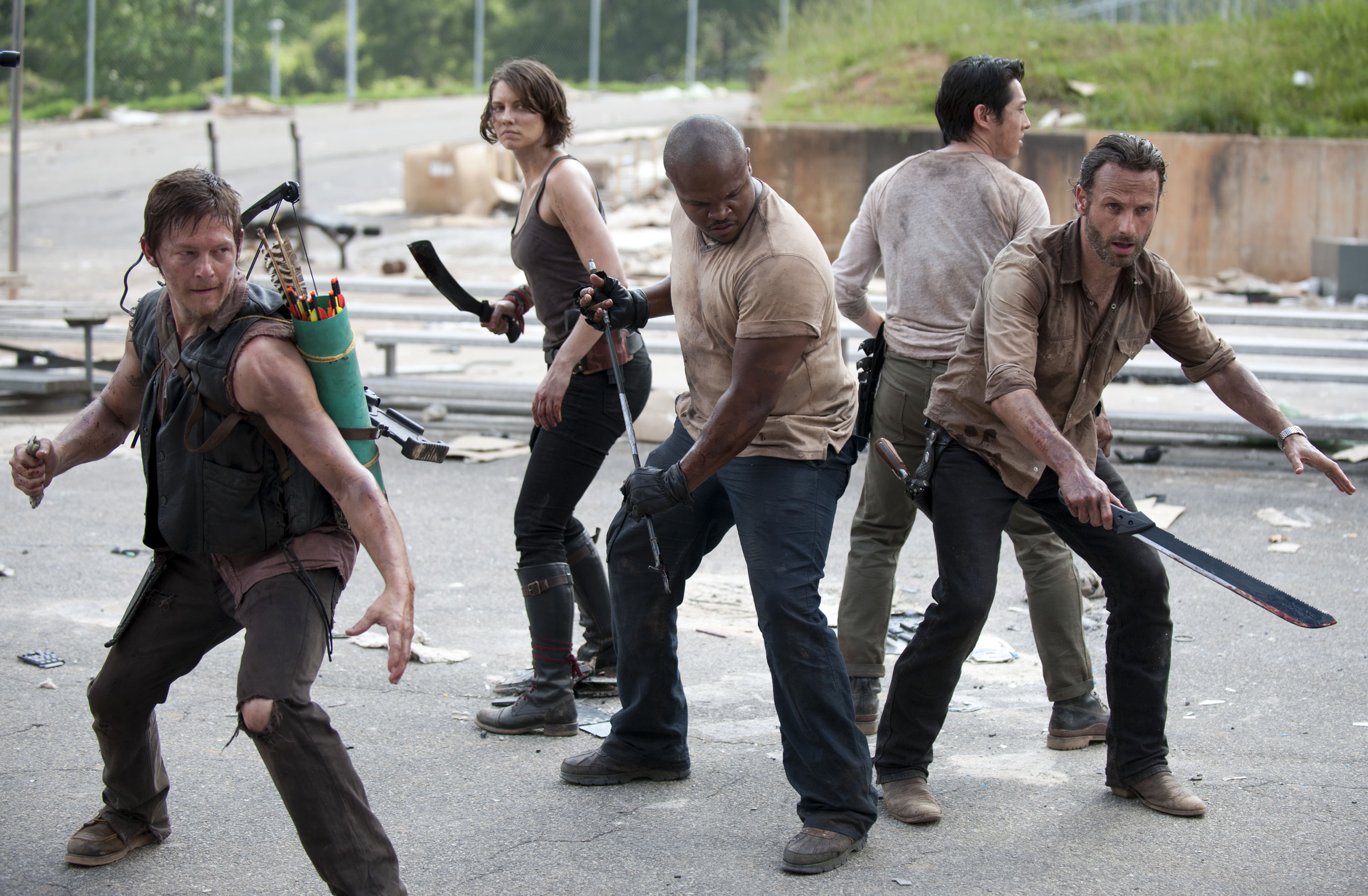 The Walking Dead - Rick- -Oh no no no!-swf