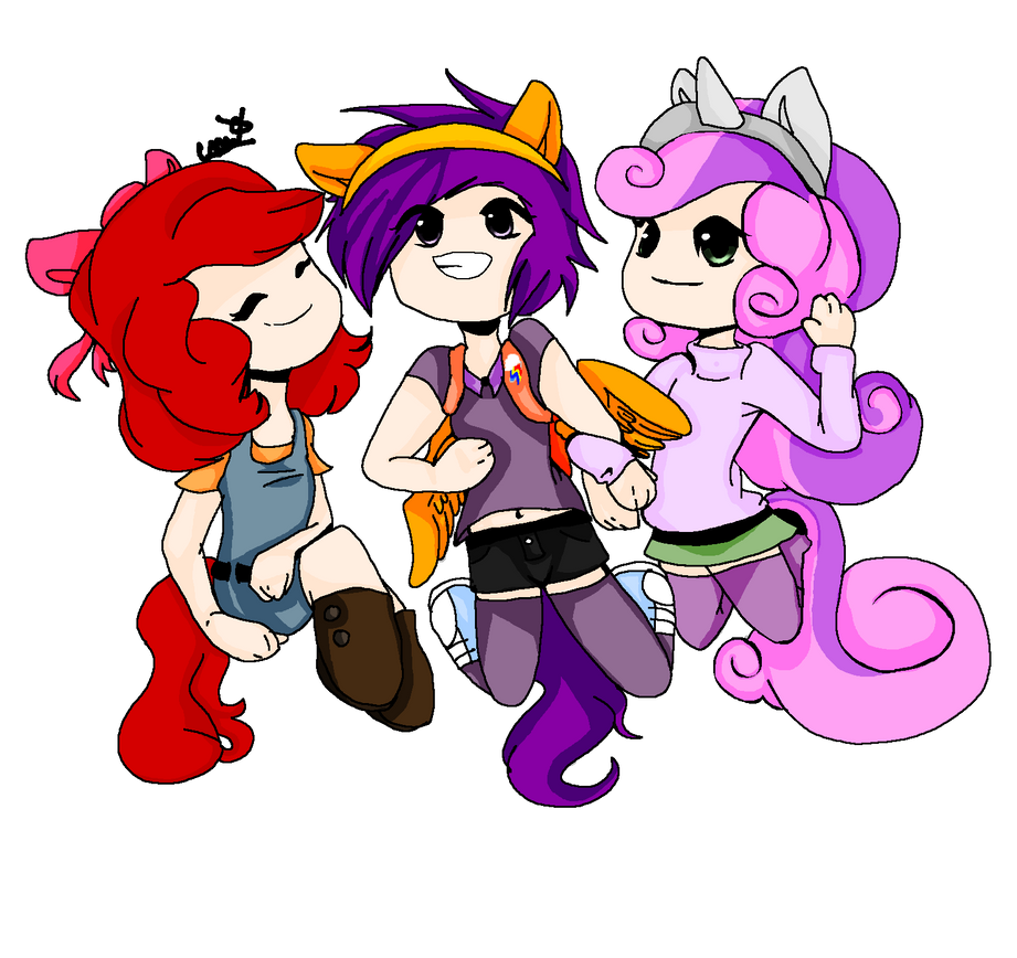 Cutie Mark Crusaders by CreepyClassic on DeviantArt
