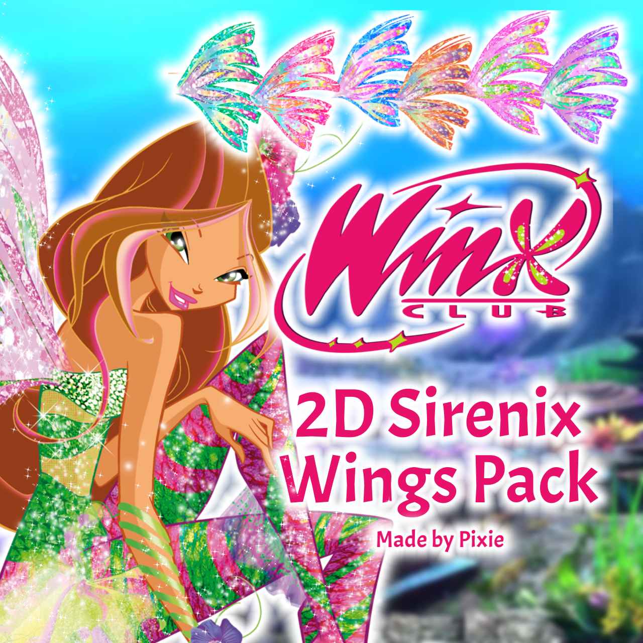 Winx Club 5 - 2D Sirenix Wings by Aishayzx on DeviantArt