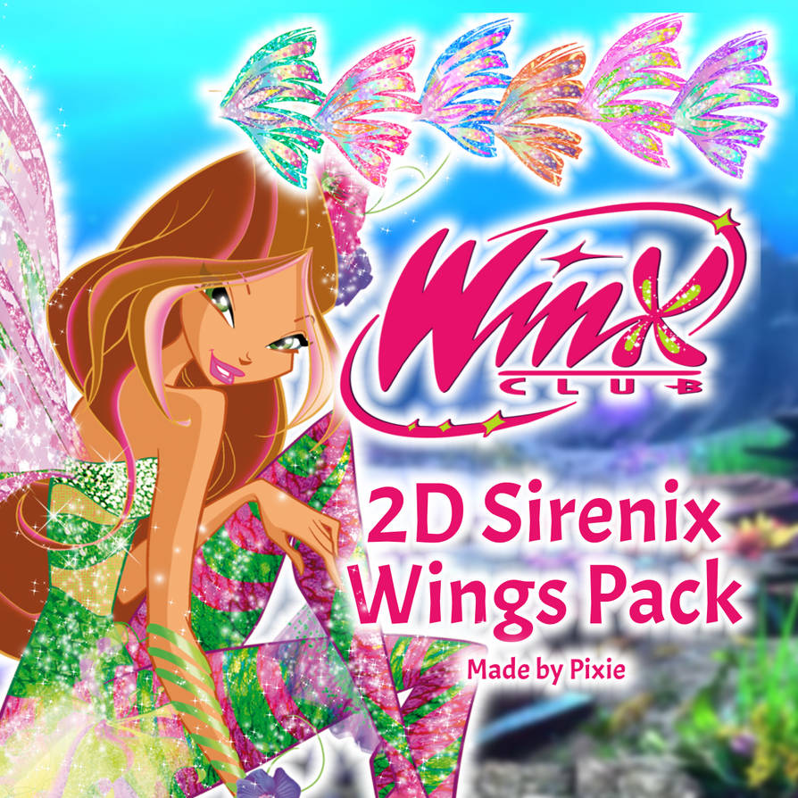 Winx Club 5 - 2D Sirenix Wings by Aishayzx on DeviantArt