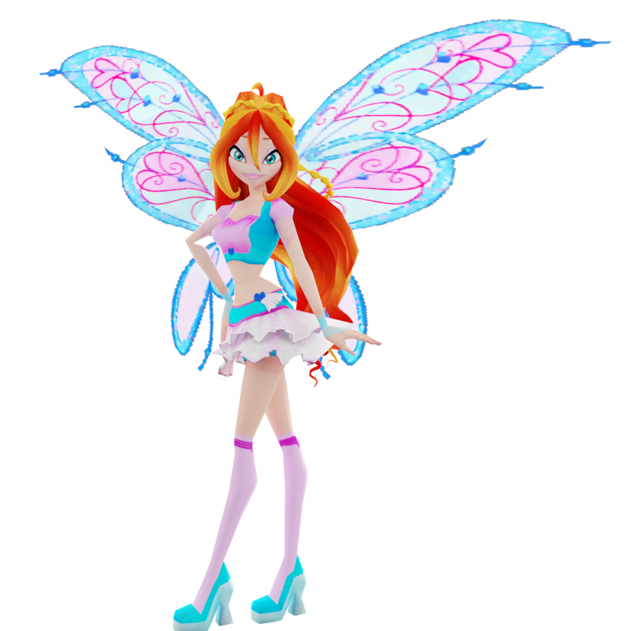 Winx Club - Bloom Believix in DDR Style by Aishayzx on DeviantArt