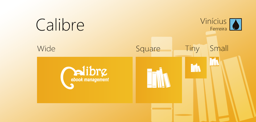 Calibre - E-book management tiles for oblytile.