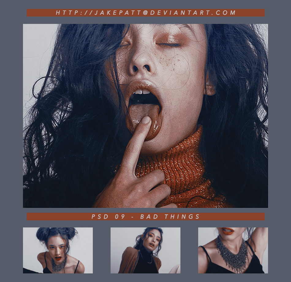 PSD 09 - Bad Things by jakepatt on DeviantArt