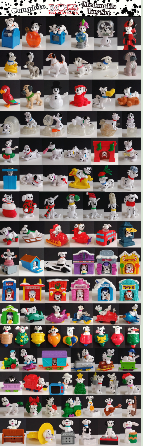 mcdonalds 101 dalmatians box set