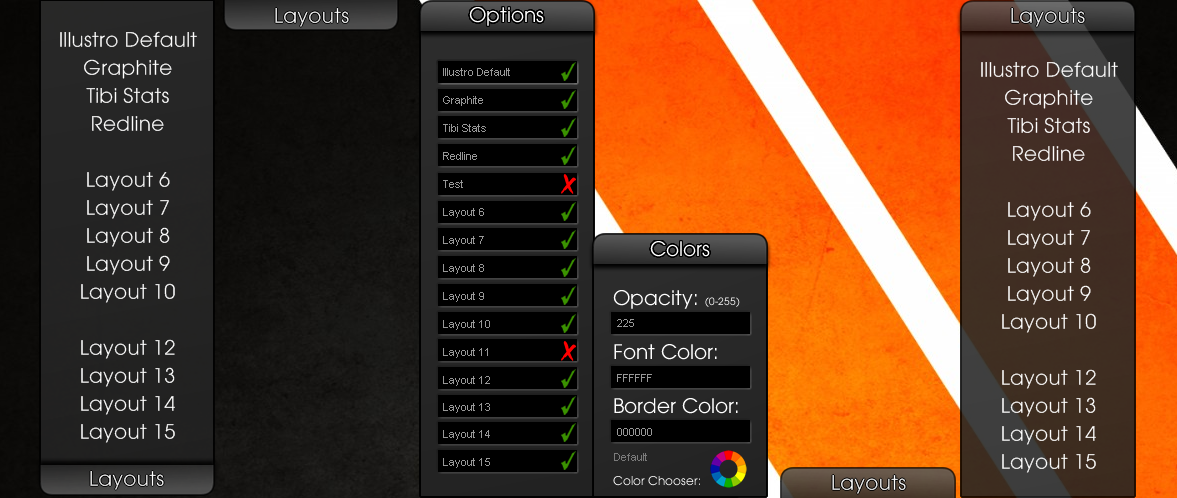 Layout Menu 1.0